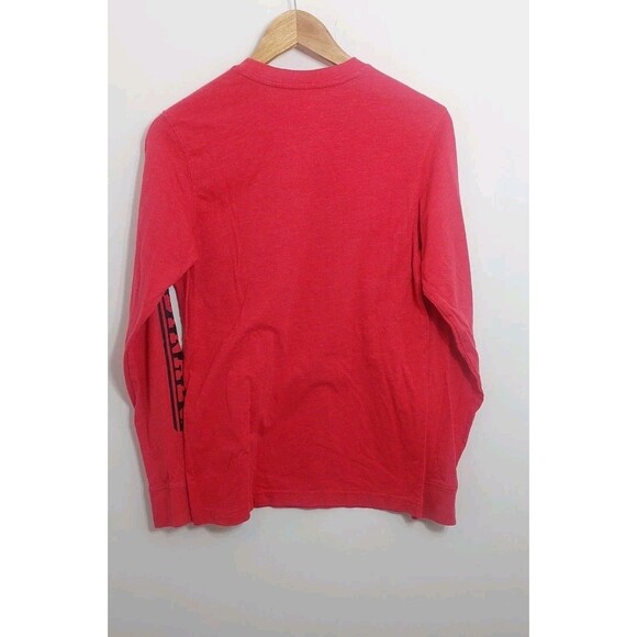 Colosseum Louisville Cardinals Adult Size Small Shirt Long Sleeve Red Baseball - Picture 5 of 8